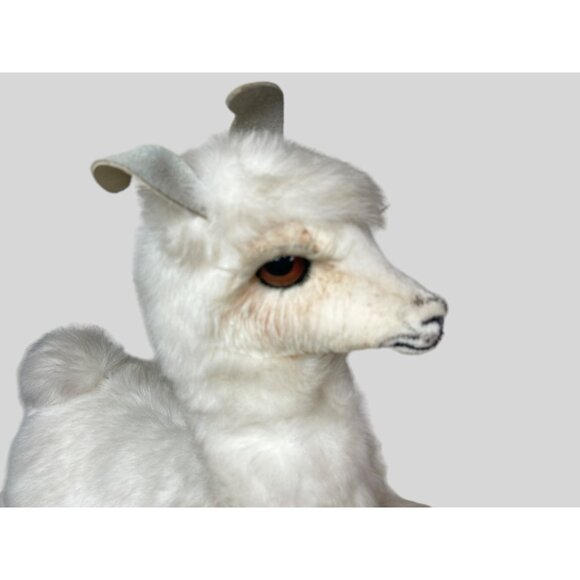 Handcrafted Llama Figurine By Llamalloves 1995 Large SZ - Picture 4 of 13